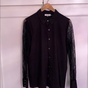 Calvin Klein lace blouse